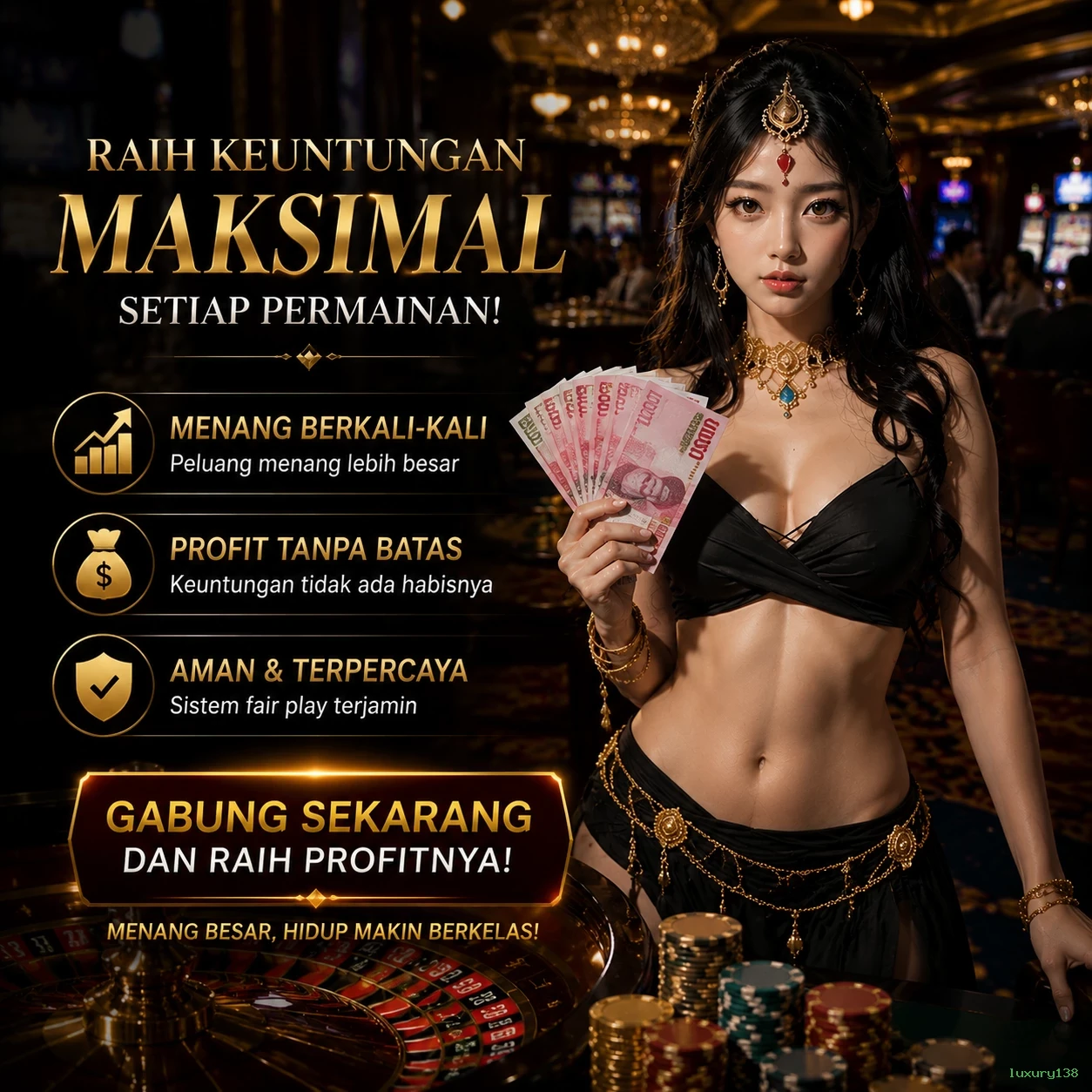 Ikon aplikasi luxury138 resmi